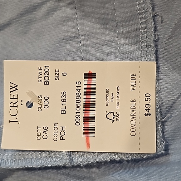 J. Crew baby blue shorts - Picture 3 of 11